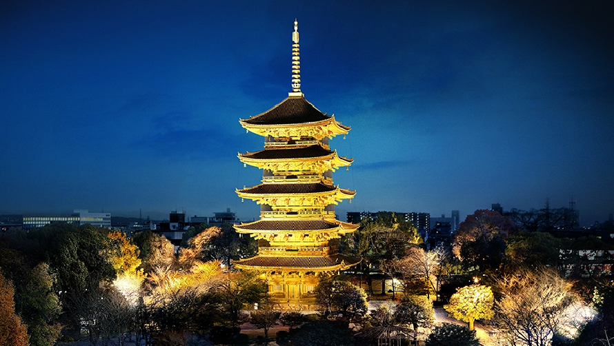 京都 東寺 五重塔