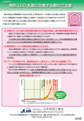 環形LED光源に交換する際のご注意