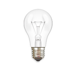 白熱電球の画像
